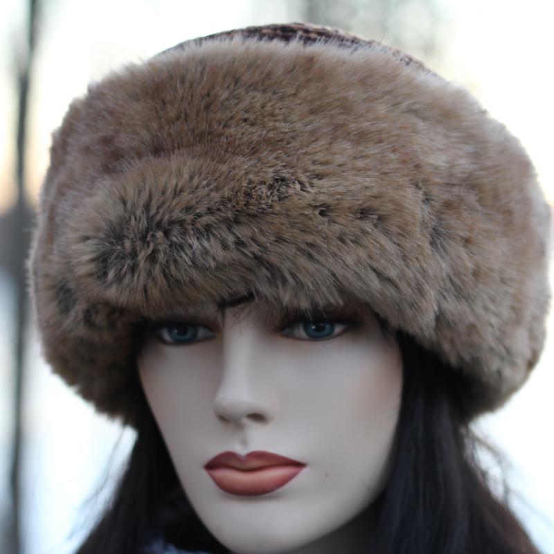 Russian style fur hat pattern